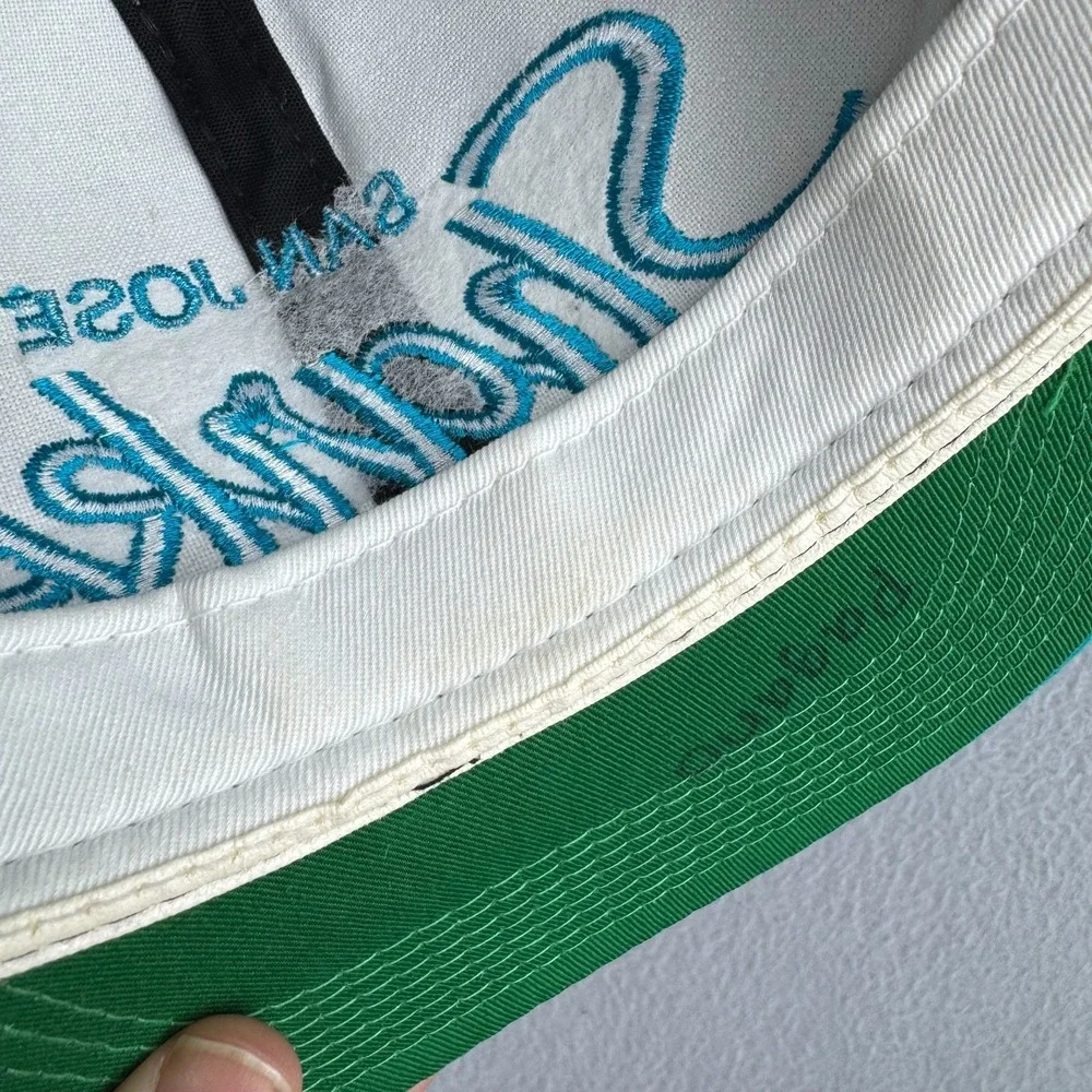 Vintage San Jose Sharks Hat Snap Back 90s Sports Specialties NHL Hockey